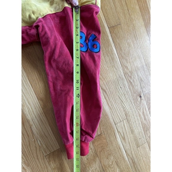 Vtg M&M NASCAR Racing Jacket JH Design Chase #36 Ernie Irvan Sz S-M Yellow Red‌‌ - Picture 15 of 16